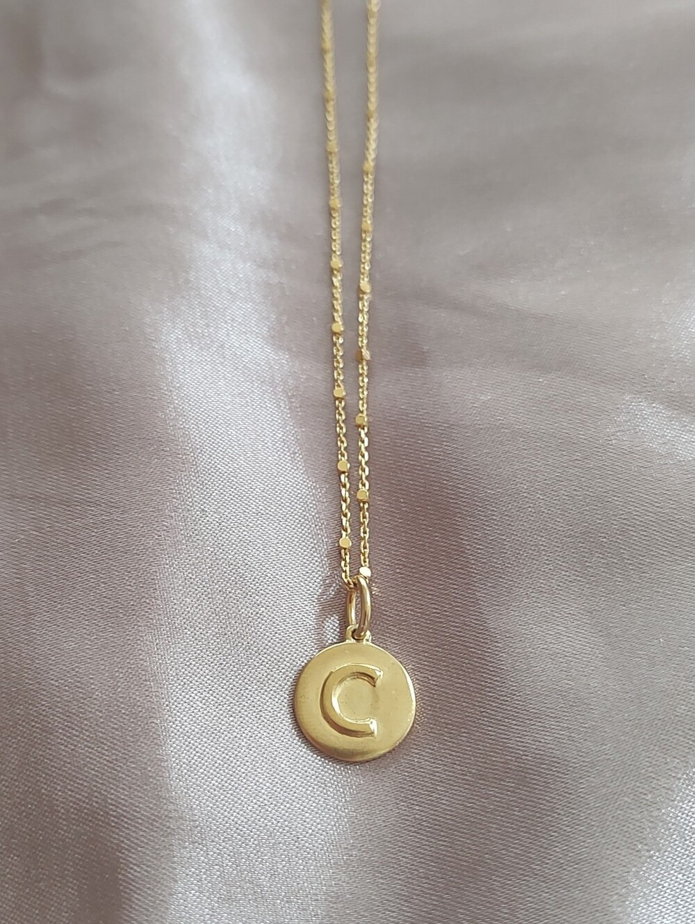 Kendra Scott Solid 925 Vermeil C Necklace